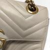 [Pre-Owned] Gucci GG Marmont Matelassé Mini Bag 'White' - Good #BI8M2W