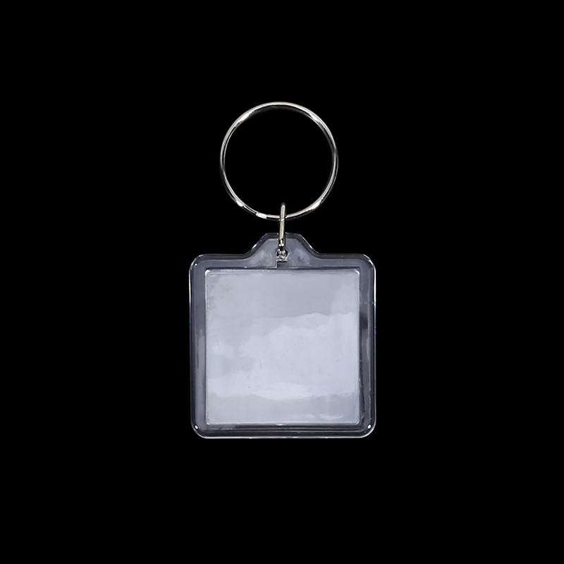 Clear Multi Shape Photo Keychain 5-25PCS DIY Picture Frame Keyring Portable Transparent Holder For Kpop Photocard Bag Gift Decor