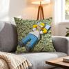 Cartoon The Simpsons Cushion Cover 1Pcs Decorative Covers Soft Cushion Case For Sofa Couch Decor 40X40 45X45 Pillowcases