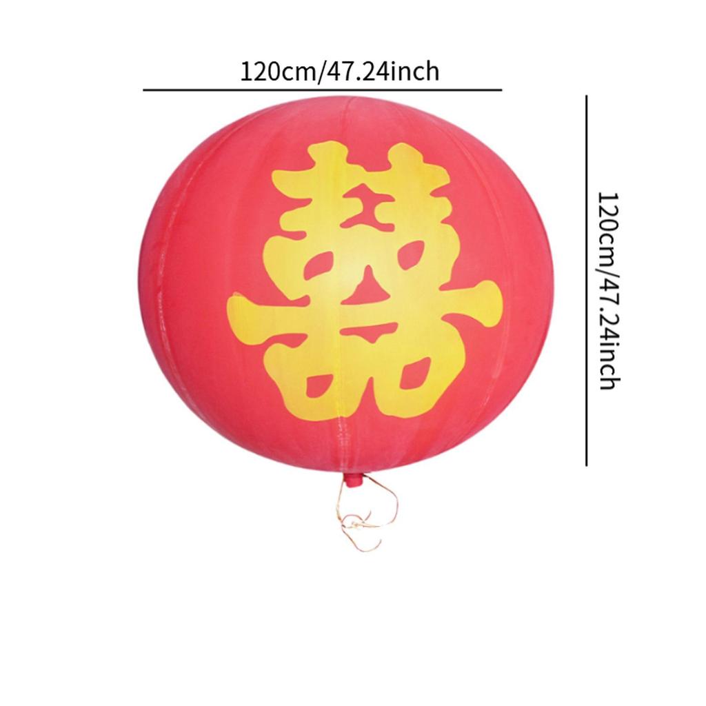Jumbo Thicken Red Balloon Photo Outdoor Decorating Event Party Festival 47 inch Large Red Balloon Giant Red Round Balloon