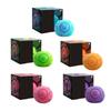Fuzz Smiling Face Ball Squeeze Toy Stress Relief Fuzzy Ball Fidget Toy Focus Aid Relaxation Anxiety Relieving Office Desk Toy