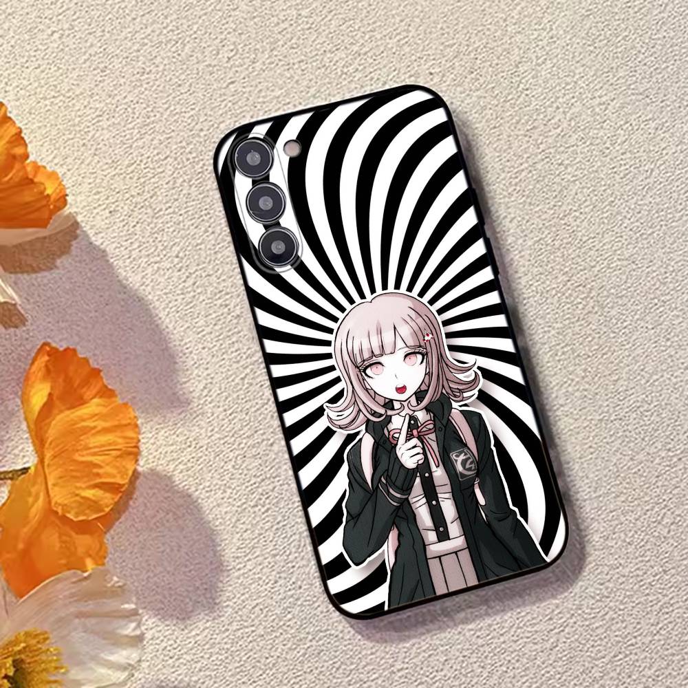 Danganronpa C-Chiaki Nanami Phone Case For Samsung Galaxy A73,A72,A71,A70,A53,A52,A51,Soft Silicone Black Cover