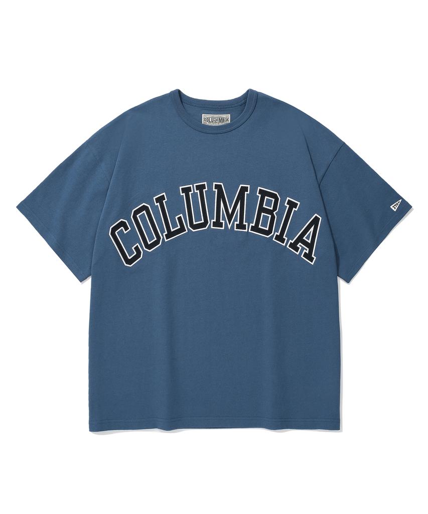 COLUMBIA UNIVERSITY Columbia Arch Logo S/S T-Shirts French Blue