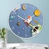 8-inch 20cm Wall Clock Children's Room Bedroom Mute Clock Living Room Children's Planet