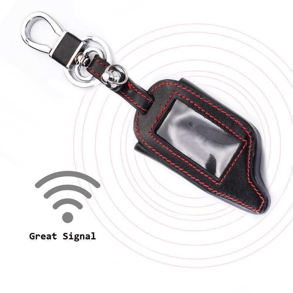 Russland A91 Leder Auto Schlüsselbund Schutzhülle Abdeckung Für Russland A61/ B6/ B61/B9/ B91/V7 LC Schlüssel Abdeckung Zubehör