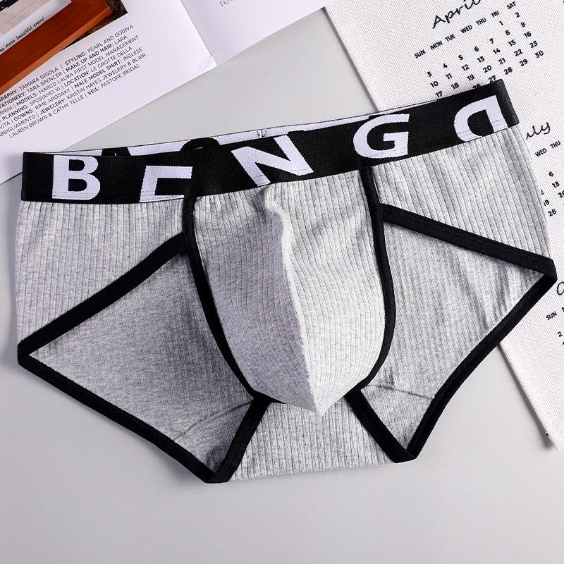 Herren Baumwollslips mit mittlerer Taille - Bequem, Trendy, Lässige Shorts