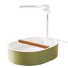 USB Electric Circulating Water Bird Bathtub with Resting Stick U-shaped Parrot Shower  Indoor Cage