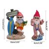 Hilarious Resin Garden Gnome Sculpture In Mankini Life Ring Outdoor Decoration Top Sale