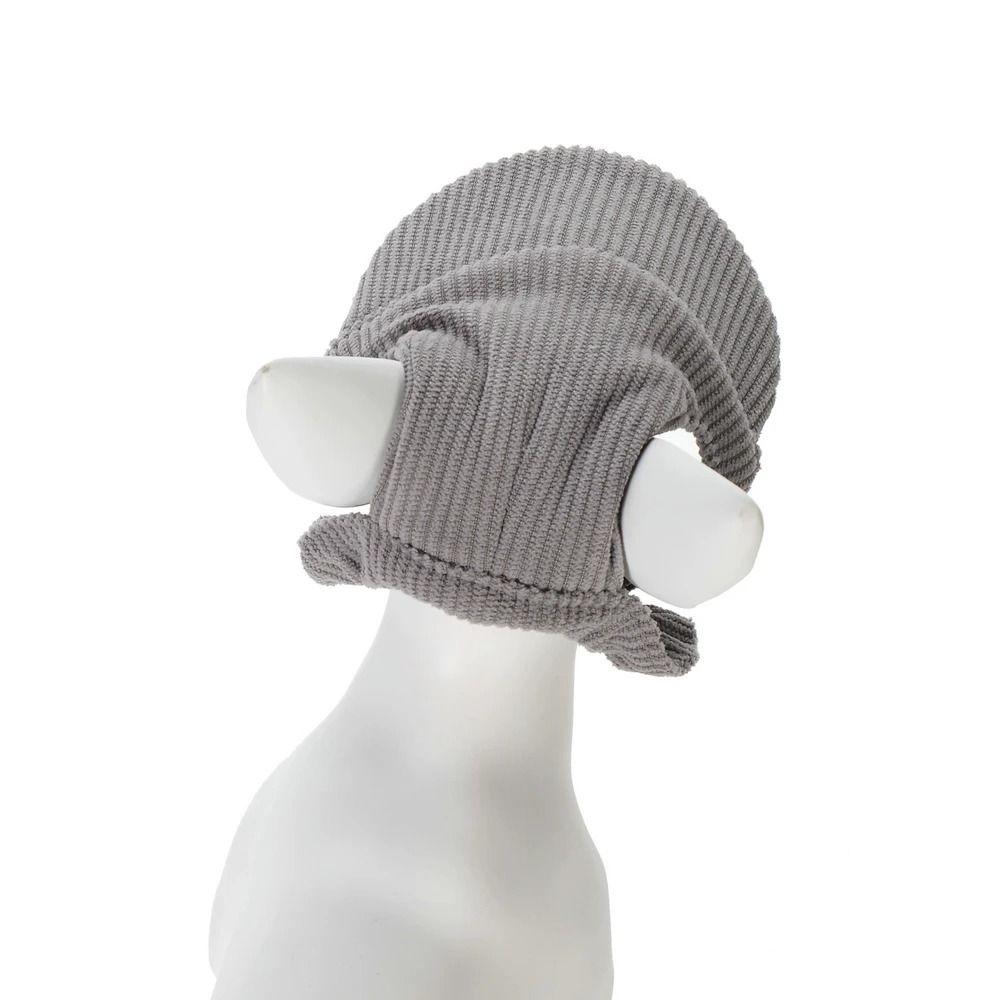 Corduroy Dog Baseball Cap Breathable Cat Headwear Decorative Pet Sun Hats  For Small Pets