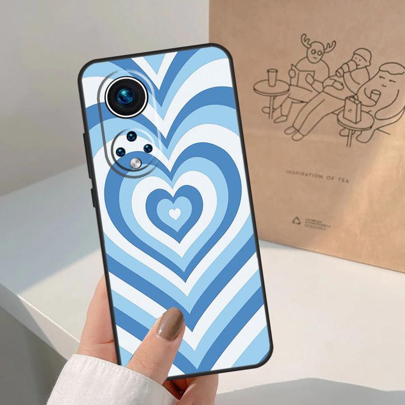 Colorful Heart Circle Love For Honor Magic 8 5 6 7 Pro Case For Honor 400 200 Lite 50 70 90 X8c X8b X9a X9b X9c X9d Win