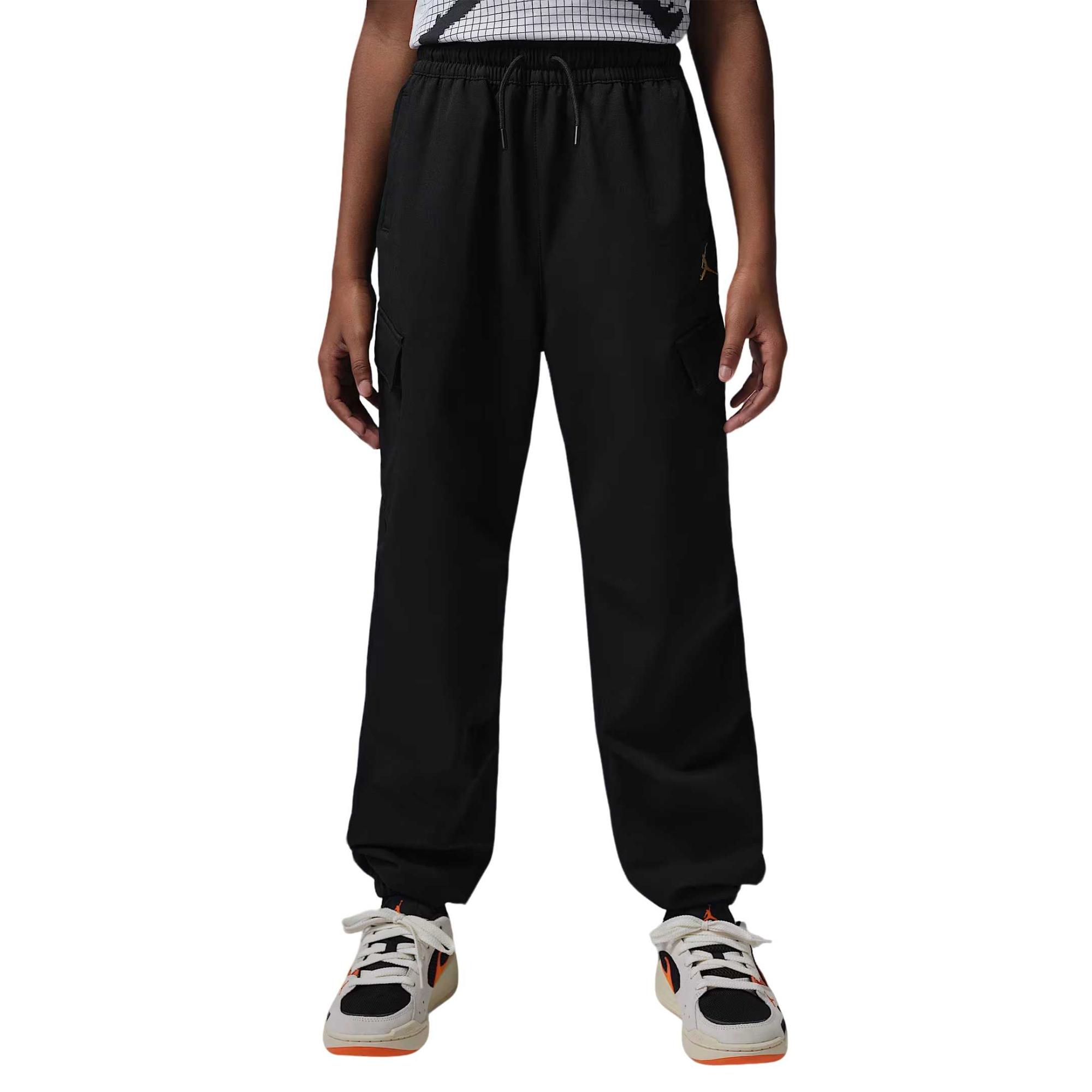 Jordan Kids  Knit Sports Pants New Year Tapered Fit Drawstring Kids pants IR8368-010 XL