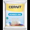Polymer Modeling Clay - Cernit - Number One - Yellow - 62g - For Children Aged 8 and Over