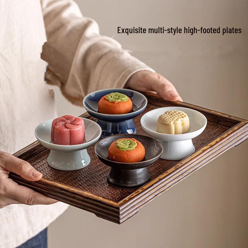 Zen Style Ceramic Dessert & Snack Plate