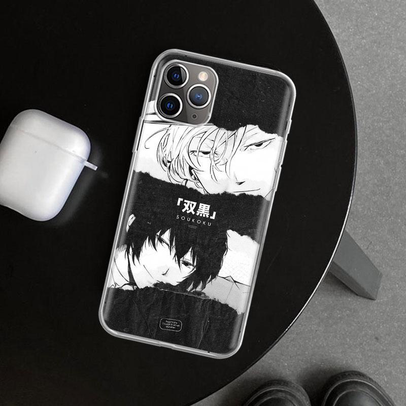 Bungou Stray Dogs Dazai Osamu Phone Case Cover For iPhone 11 12 13 Mini 14 15 Plus 16 Pro Max 17 Air 7 8 + SE Art Customized Fun