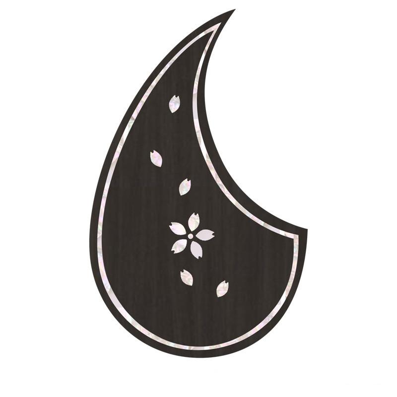 Guitar Pickguard Sticker Self-adhesive Professional Guitar Guard Protective Sticker Anti-scratch Guitar Panel Decorative Sticker