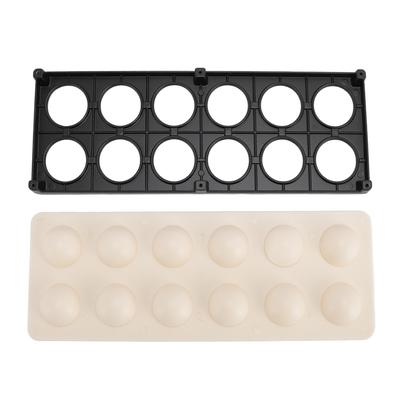 Ravioli Maker Press Aluminum Alloy ABS 12 Holes Homemade Agnolotti Square Dumpling Making Tool for