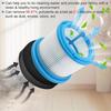 Plastic Filter Set Household Vacuum Spare Part Plastic Vacuum Filter Component Suitable for Household Dirt and Debris
