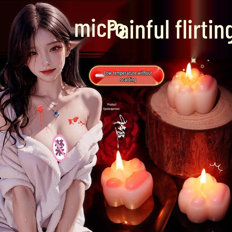 Long Love SM Erotic Low-Temp Candle - Adult Couple Game Aid