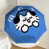 Chill Out: Cute Cat Headphones Music Note Day Umbrella - Auto Open Close, Outdoor  Lightweight Durable, Perfect Gift 027