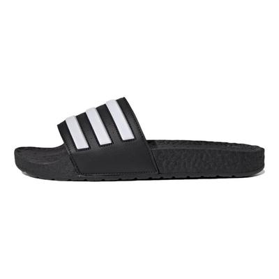Adilette Boost Slides 'Black White Stripes' FY8154