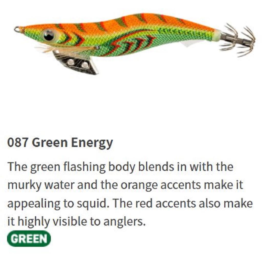 Yamashita Live Egi-O-K Squid Jig 2.5 -11 Grams-5 Sec Per M 087 (4518)