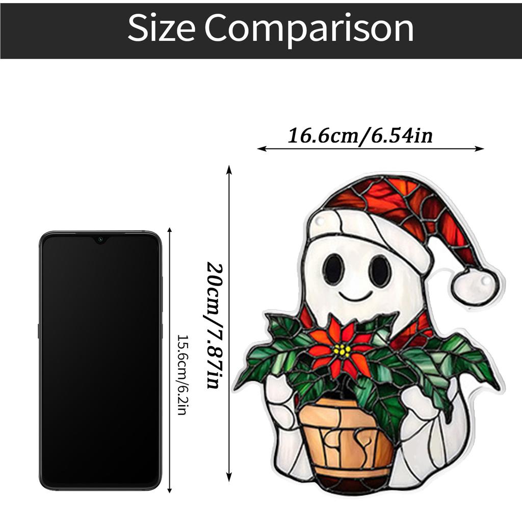 Christmas Pendants, 4 Sets Of Funny Christmas Hat Pendants, Gift Decoration Pendants, Door, Window And Fireplace Pendants