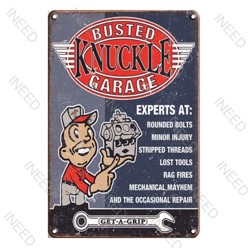 Vintage Metal Tin Signs  NGK Spark Plugs Gulf Garage Oil Motor Posters Wall Decoration Man Cave Cafe Club Retro Posters Plaque