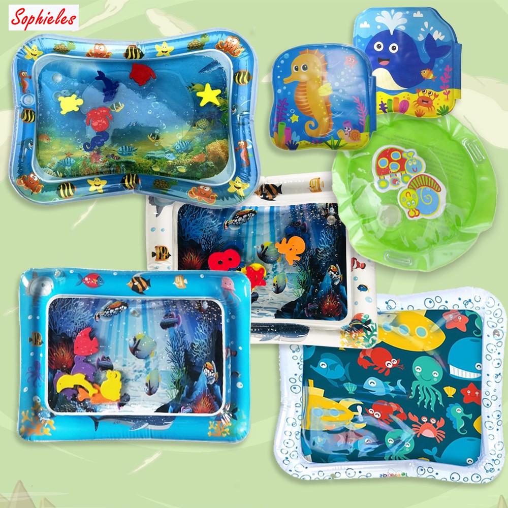 Buy Inflatable Baby Water Mat Fun Activity Play Center at affordable