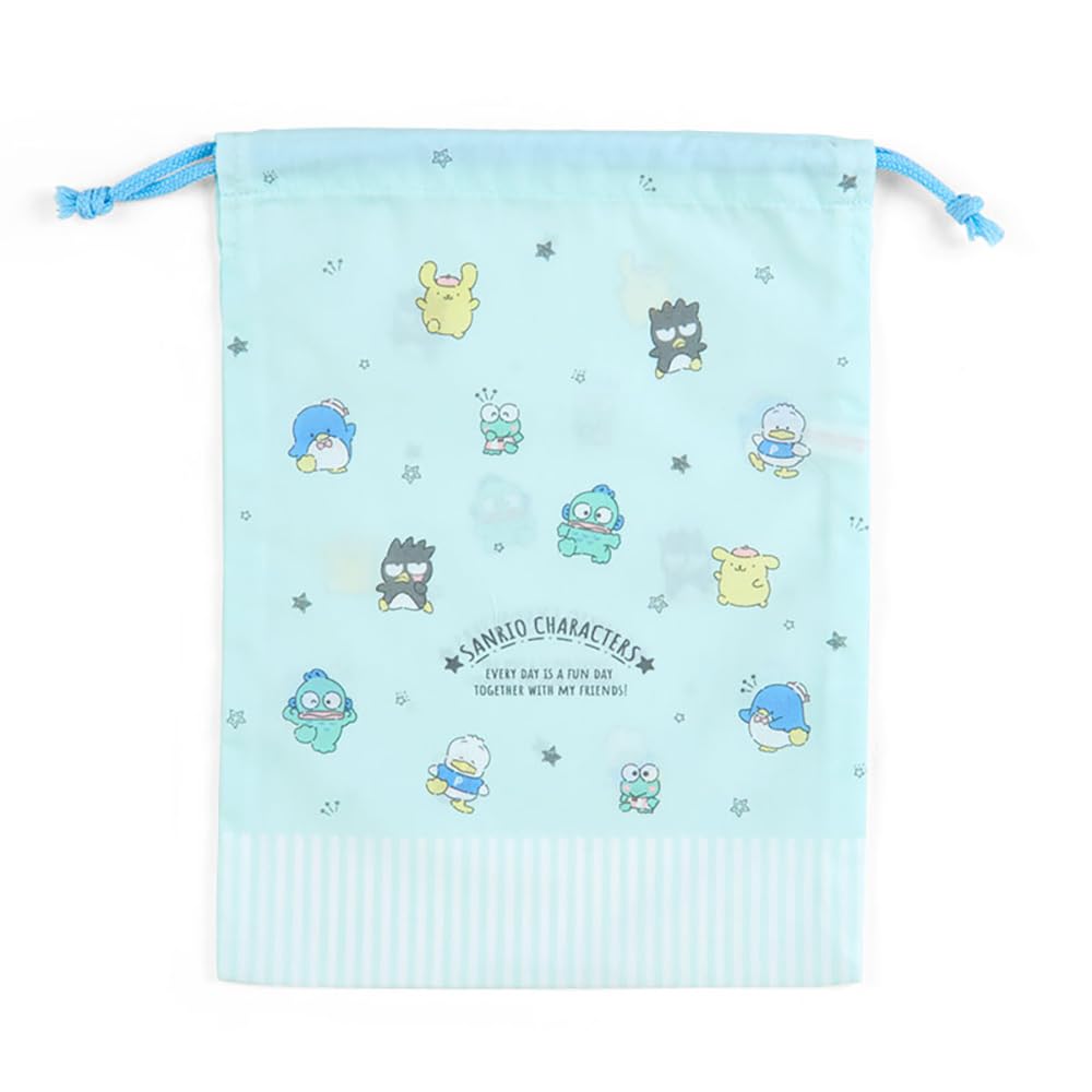 Sanrio Sanrio Characters Drawstring 255793 Bag, Medium, синий