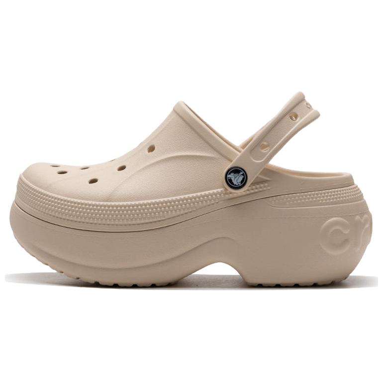 Crocs Simple Round Toe Anti-Slip Closed-Toe Slippers Unisex Slippers Beige 210062-11S