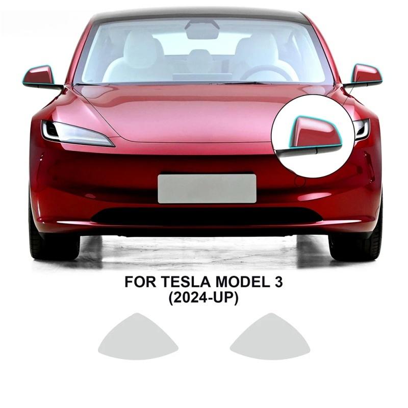Pre-cut Paint Protection Film for Tesla Model 3 Highland 2024 Car Clear PPF TPU Transparent Headlight Rearview Film Body Sticker