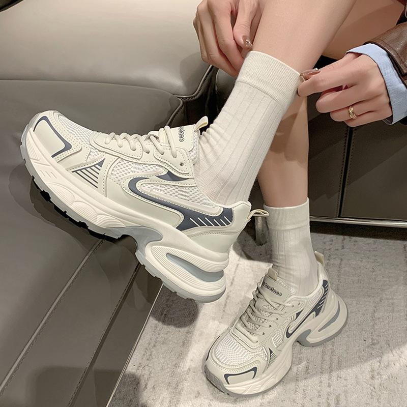 

Paris popular dad shoes 2025 early spring new thick-soled heightening women s shoes versatile casual shoes sports shoes women 40