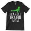 Bearded Dragon Mom Cute Lizard Printed TShirt Summer Cotton ONeck Short Sleeve Mens T Shirt New S3XL