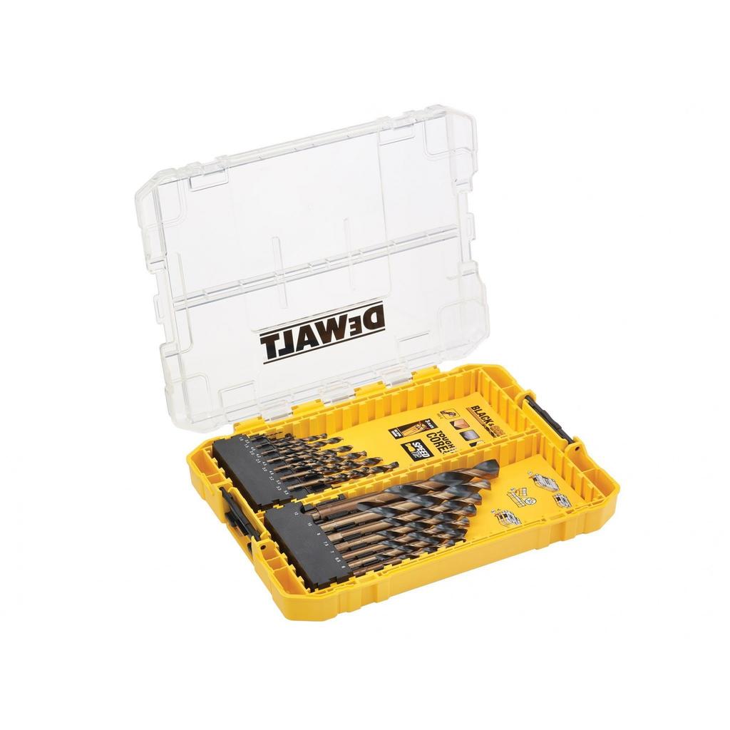 Dewalt Power Tools DT70755 Black&Gold HSS Drill Set, 21 Piece