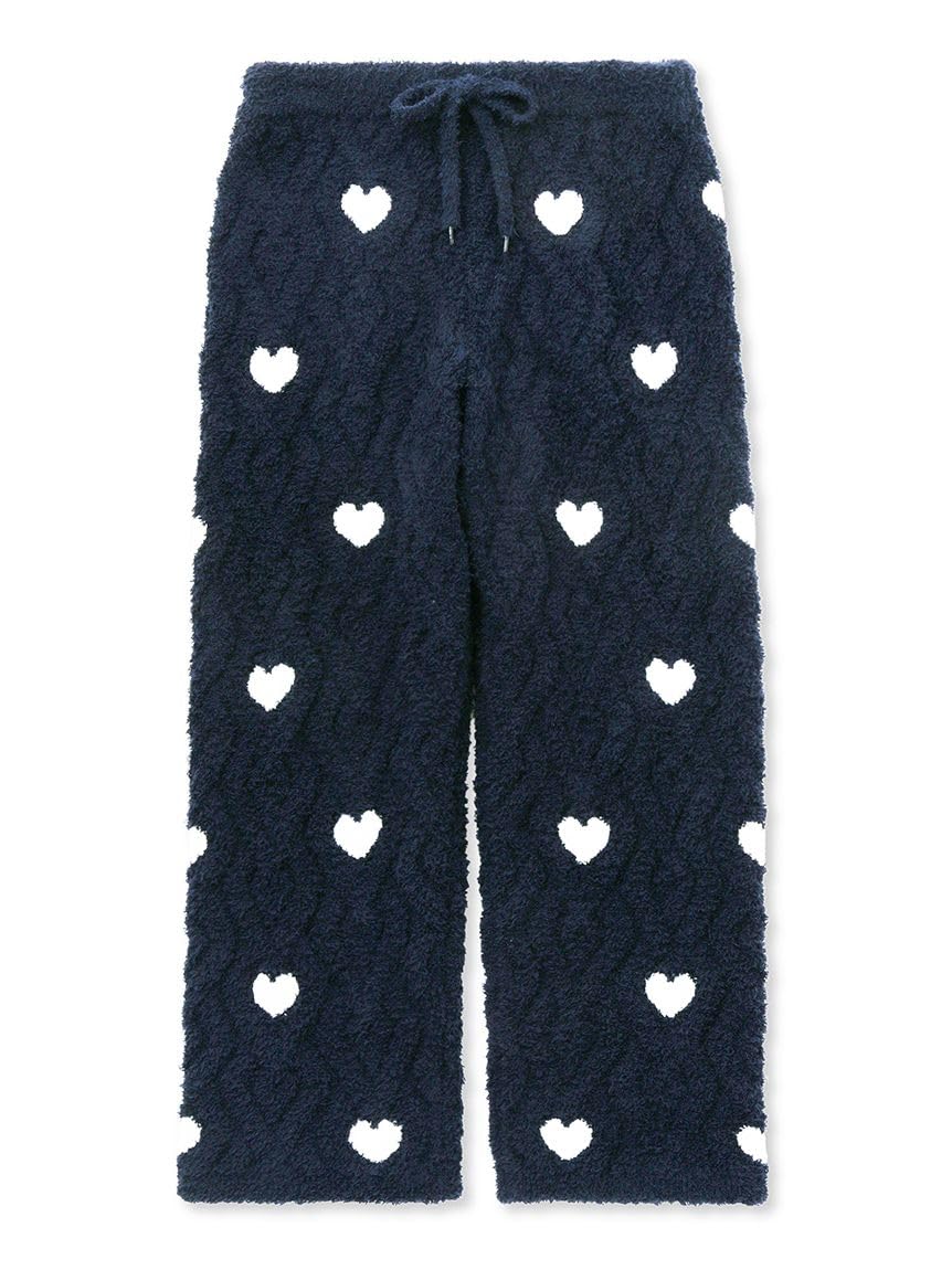 

Gelato Pique HOMME Heart Jacquard Long Pants PMNP235979 NVY L [HOLIDAY] Men s