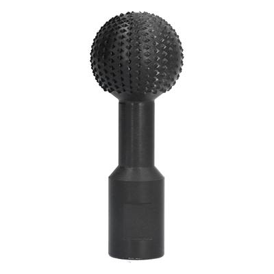 Sphere Rotary Burr Carbon Steel Woodworking Attachment for Polishing Engraving 5 8‑11in