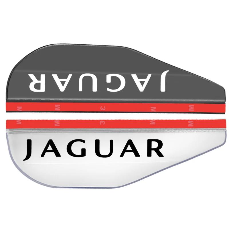2 szt. Samochodowe Lusterko Wsteczne Boczne Osłona Przeciwdeszczowa Osłona Brwi Osłona Przeciwsłoneczna Dla Jaguar XF XE XJ XJ8 X351 F Pace X Type F Type Naszyjnik Nożyczki Ubrania Brelok