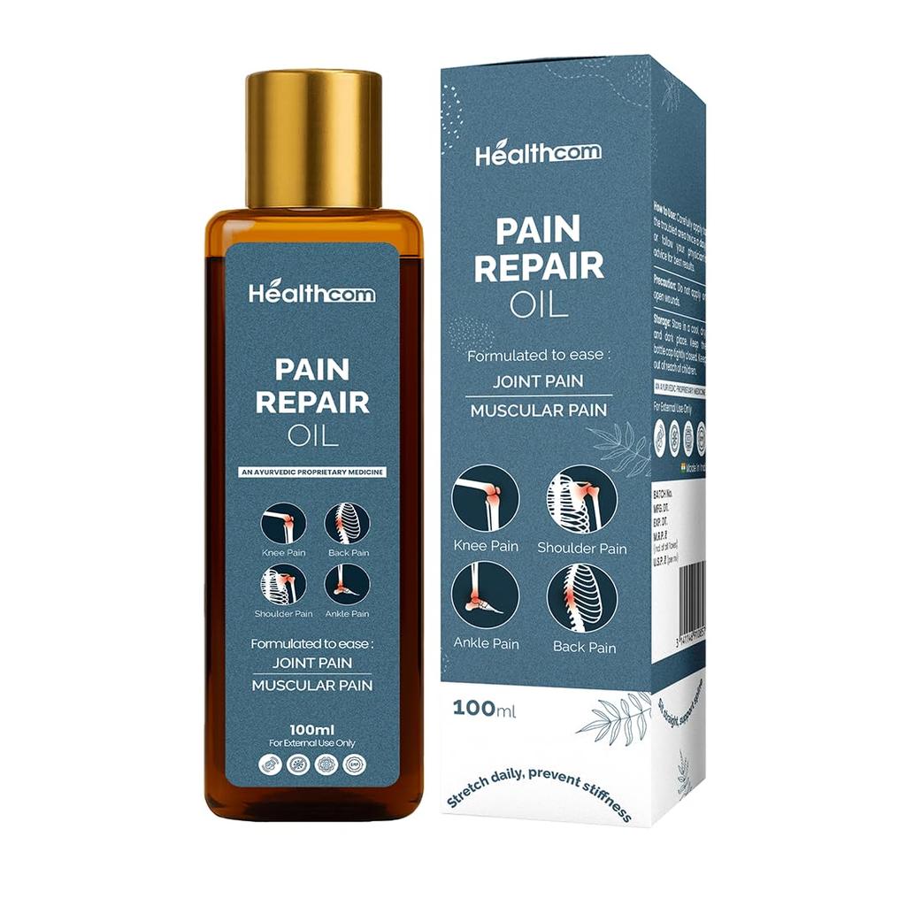 Pain Repair Oil Ayurvedic Pain Relief Oil for Joint Pain| Natural and Organic Ingredients| Fast Absorbing | 100 ML