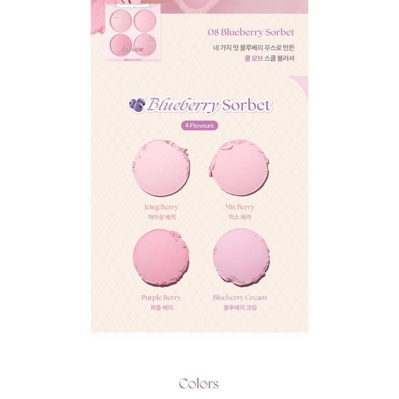 DASIQUE Blending Mood Cheek Ice Cream Edition - 3 Types