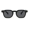 Fashionable Retro Glasses Korean Style Square Frame Sunglasses Unisex Street Snap New Arrival Male Model Sun Glasses Accessory