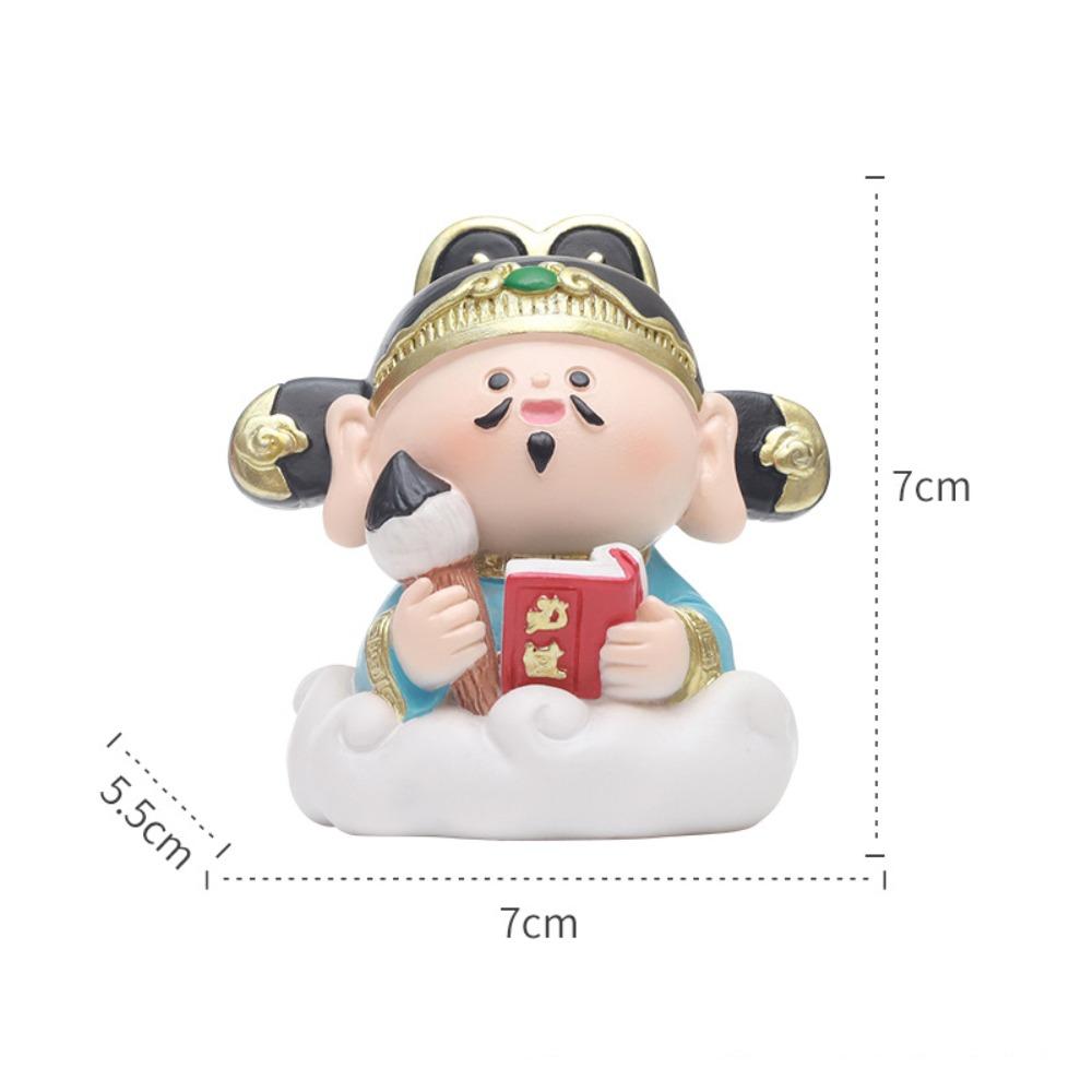 

Resin Resin Model Guanyin Desktop Ornament Cute Mini Buddha Landscape Accessories 5