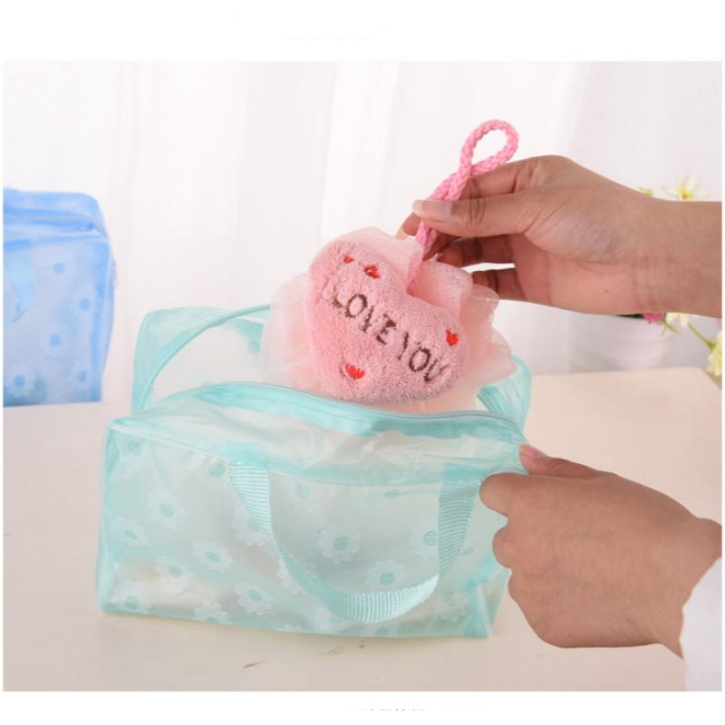 1-5pcs Waterproof Cosmetic Bag Travel Folding Toiletry Handbag Large Capacity Wash Toothbrush Storage Organizer Portable Bags
