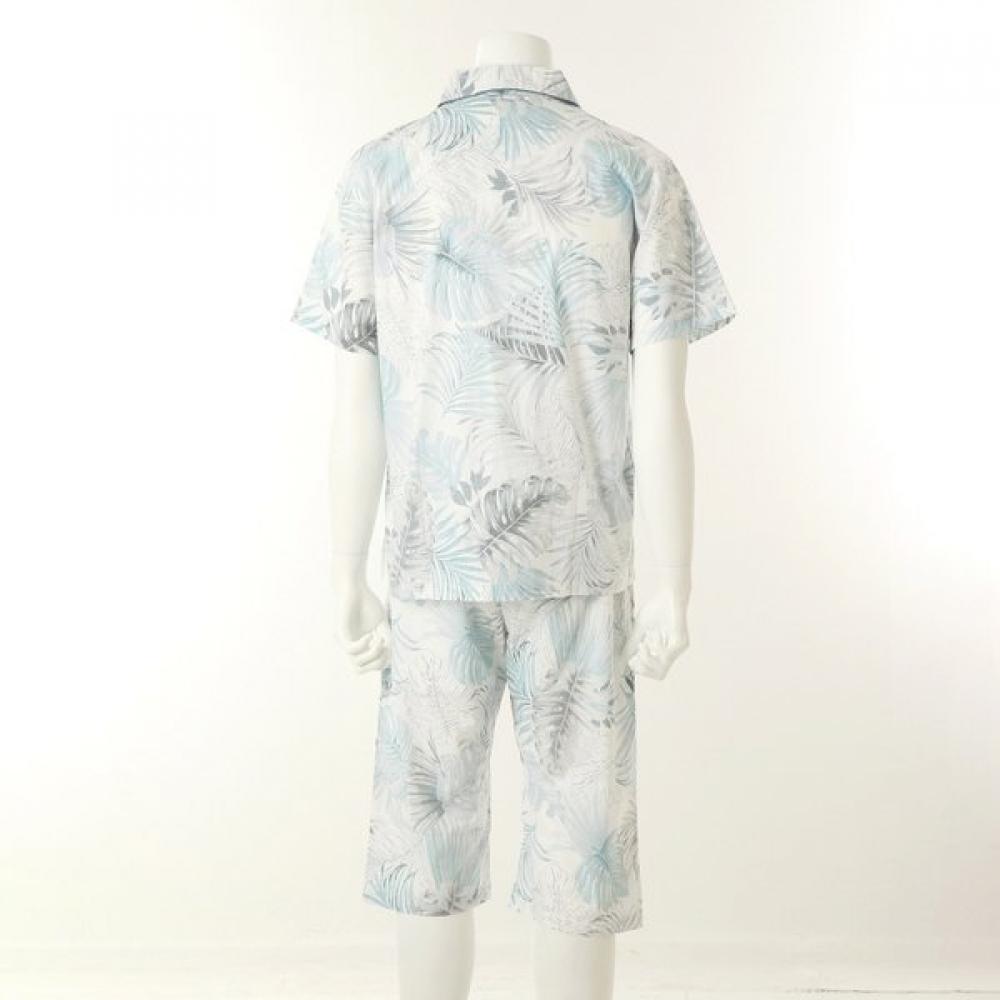 Venus Męska letnia piżama Chłodny nadruk liści Bawełna Vpa4532m