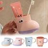Big Eye Expression Toothbrush Cup Wash Brushing Cup Creative Toothbrush Holder  Household