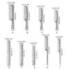 Carbon Steel Hair Cutting Tool Hairdressing Fine Tooth Combs for All Hair Types