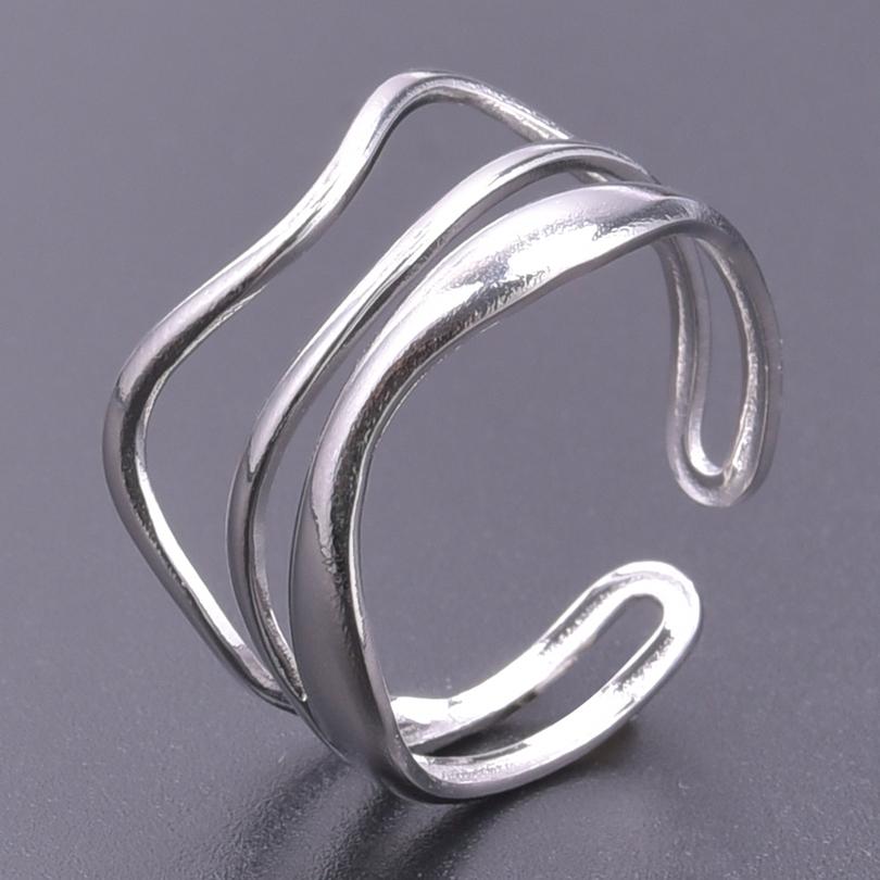 Serpent Snake Ring Stainless Steel Jewelry For Women Girl Punk Accessories Titanium Rings Animal Bague Femme Wedding Party Gift