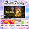 Personalized Jolteon Diamond Art Custom Name 5D Diamond Painting Full Drill DIY Craft