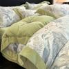 Thickened Milk Fleece Bedding Four-Piece Coral Fleece Fleece Quilt Cover