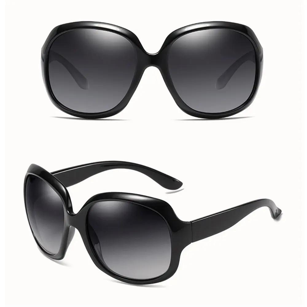 Occhiali da Sole per Donna Uomo Classici Retrò Vintage Sovradimensionati Occhiali da Vista Moda Tonalità Forma Rotonda Utilizzo per Volto Guida Occhiali