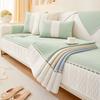 Sofa Cushion Light French Cream Style Four Seasons Universal 2024 New Sofa Cover Cover Cloth Leather Non-Slip Seat Cushions
